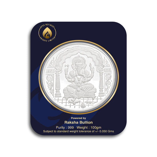 Silver 999 - Shree Ganesh (100 Gram)